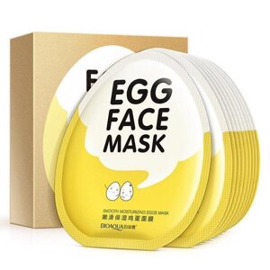 Маска для обличчя Bioaqua Egg face Mask (hub_AqNR99848)