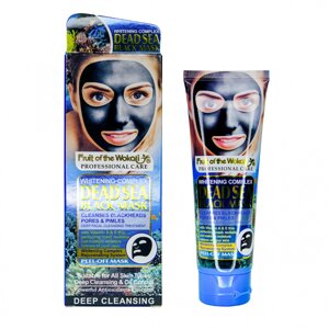 Маска-плівка для обличчя c водоростями Wokali Dead Sea Black Mask 130мл