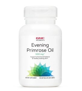 Масло вечірньої примули GNC Women's Evening Primrose Oil 500 mg 90 Caps