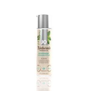 Масажне масло System JO Naturals Massage Oil Peppermint & Eucalyptus 120 мл