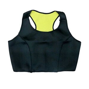 Майка сауна для схуднення Hot Shapers жіноча Black Yellow XXXL (kz085-hbr)