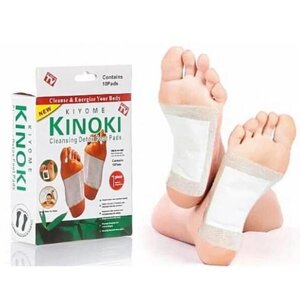 Медичний пластир детоксикаційний для ніг OPT-TOP Kinoki Cleansing Detox Foot Pads 10 шт (1834829311)