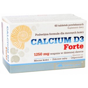 Мікроелемент кальцію для спорту Olimp Nutrition Calcium D3 Forte 60 Tabs