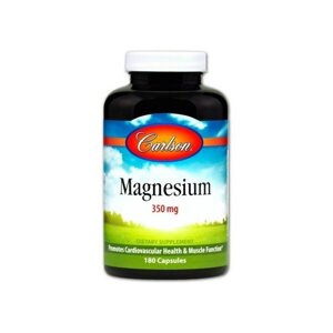 Мікроелемент Магній Carlson Labs Chelated Magnesium 180 Tabs