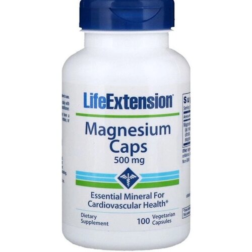 Мікроелемент Магній Life Extension Magnesium Caps 500 mg 100 Veg Caps