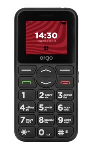 Мобільний телефон Ergo R181 Dual Sim Black