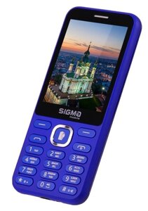 Мобільний телефон Sigma mobile X-style 31 Power Type-C Dual Sim Blue