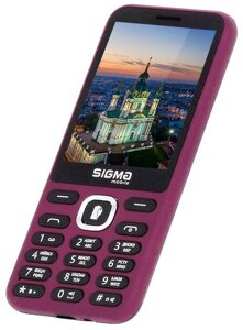 Мобільний телефон Sigma mobile X-style 31 Power Type-C Dual Sim Purple