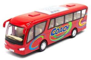 Модель автомобіля Kinsfun KS7101 W автобус "Coach" Червоний