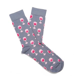 Модні шкарпетки чоловічі Dodo Socks rose 150ml 42-43 Сірі (009701)