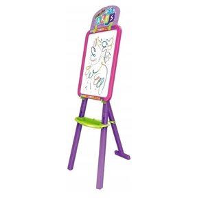 Мольберт дитячий Funny Art Easel 99 х 41 х 37,5 см Pink with purple (154786)