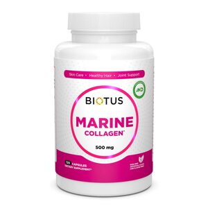 Морський колаген Marine Collagen Biotus 120 капсул