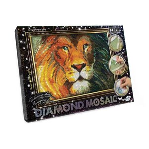 Мозаїка danko toys "diamond mosaic" лев DM-03-01-9