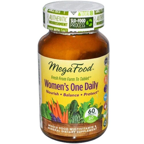 Мультивітаміни для жінок Women’s One Daily MegaFood 60 таблеток