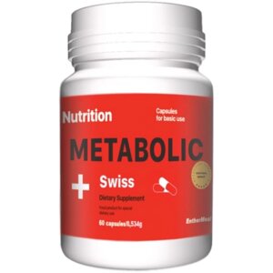 Мультивітаміни EntherMeal Metabolic Swiss 60 Caps