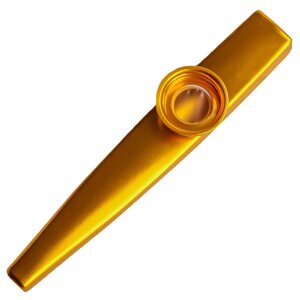 Музичний інструмент Kazoo 12.1 см Золотистий (10743-58418)