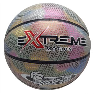 М'яч баскетбольний Extreme Motion BB2208(White)7 світловідбиваючий