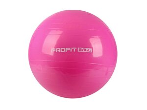 М'яч для фітнесу рожевий Profitball 65