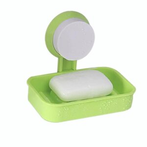 Мильниця на присоске Bathlux Soap Box Multifunctional Green (11026-hbr)