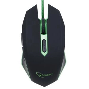 Миша gembird MUSG-001-G USB green