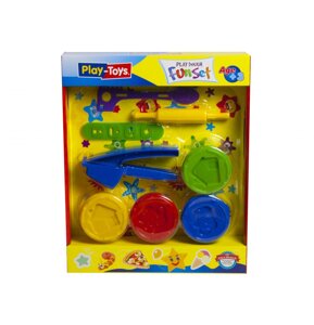 Набір для ліплення Funset із інструментами Play Toys (6785)