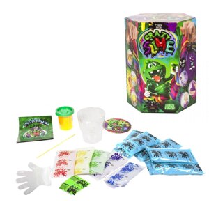 Набір для дослідів Crazy Slime - Лизун своїми руками укр Dankotoys (SLM-01-01U)