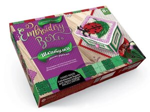 Набір для творчості Скринька Embroidery Box Lady Bug Dankotoys (EMB-01-06)