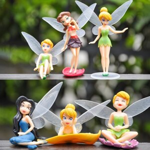 Набір Фей ляльок Тінкер Белл Дінь - Дінь, Tinkerbell, Tinker bell, 6 шт