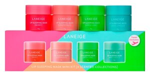 Набір масок для губ Laneige Grapefruit Mint Choco Apple Lime Berry