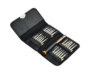 Набір майстра - викрутка з прецизійними насадками у чохлі Portable Tool 25pcs – 6025