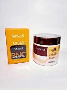 Набір по догляду за волоссям Karseell Original Маска та олія для волосся Argan BNC