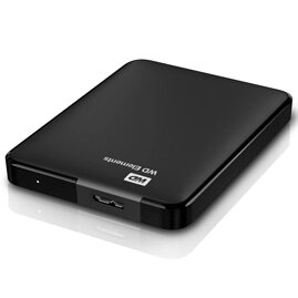 Накопичувач зовнішній HDD 2.5" USB 4.0TB WD elements portable black (WDBU6y0040BBK-WESN)