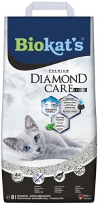 Наповнювач для котячого туалету Biokat's Dimond Care Classic Бентонітовий комкующій 8 л (4002064613253)