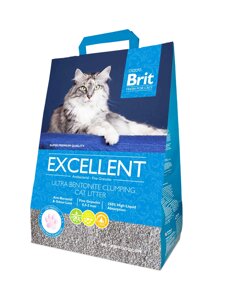 Наповнювач для котячого туалету Brit Fresh Excellent 10 кг (8595602505845)