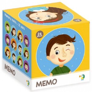 Настільна гра DoDo Toys Мемо "Емоції"300144)