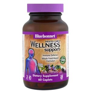 Натуральна добавка для імунітету Bluebonnet Nutrition Targeted Choice Wellness Support 60 Caplets BLB2002