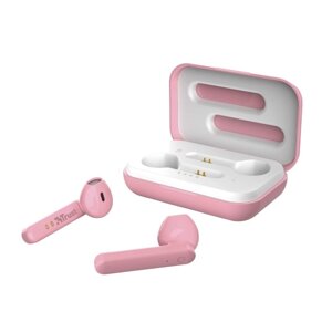 Навушники Bluetooth бездротові Trust Primo Touch True Wireless Pink