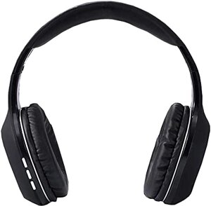 Навушники накладні бездротові YK Design YK-H1 Bass Stereo Bluetooth 5.0 500мАч 14 год Black