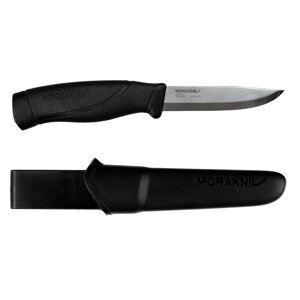 Ніж Morakniv Companion Heavy Duty Black з нержавіючої сталі (13158 / 13159)