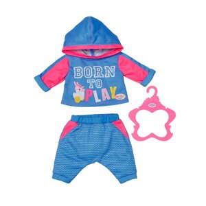 Одяг для ляльки Спортивний костюм blue BABY born DD657357