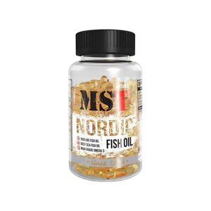 Омега для спорту MST Nutrition Nordic Fish Oil Omega-3 90 Caps