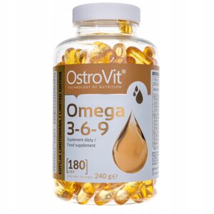 Омега для спорту OstroVit Omega 3-6-9 180 Caps