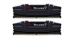 Оперативна пам'ять DDR4 16GB 2х8GB/3200 G. skill ripjaws V black (F4-3200C16D-16GVKB)