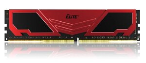 Оперативна пам'ять DDR4 4GB/2400 Team Elite Plus Red (TPRD44G2400HC1601)