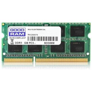 Оперативна пам'ять SO-DIMM 8GB/1600 DDR3 1,35V goodram (GR1600S3v64L11/8G)