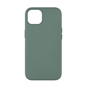 Панель-накладка чохол MagSafe Leather Case Apple iPhone 14 Pine Needle Green