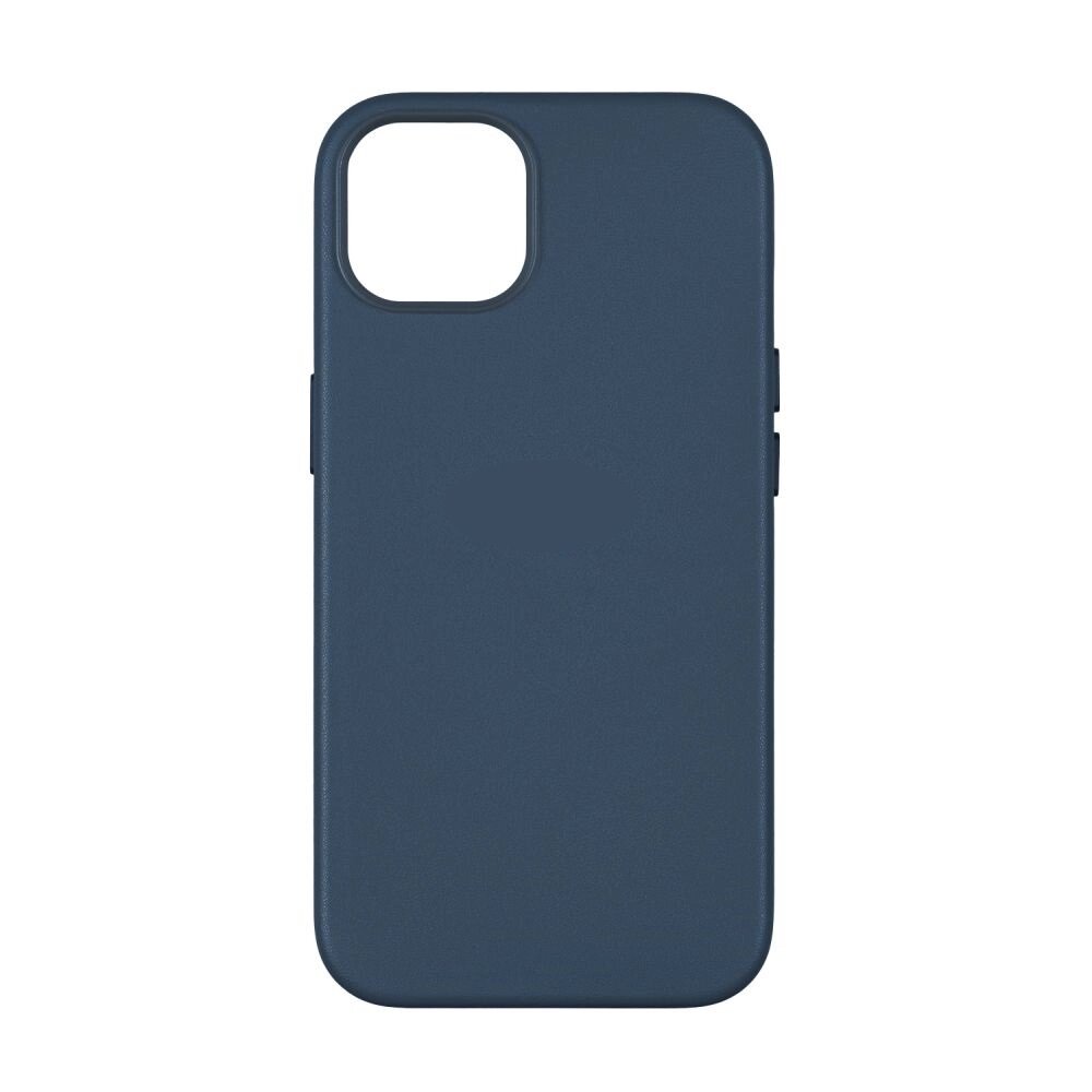 Панель-накладка MagSafe Leather Case Apple iPhone 14 Pro Indigo Blue від компанії Лізок - фото 1