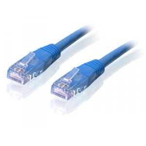 Патч-корд литий Atcom UTP RJ45 Cat. 5e 3 м синій