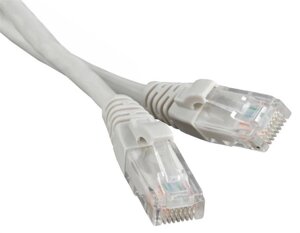 Патч-корд литий UTP Atcom RJ45 Cat. 5e 10м сірий