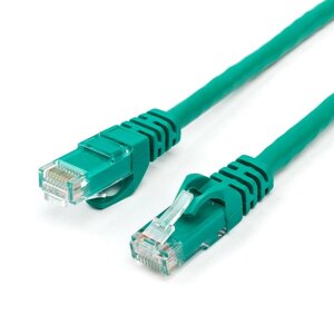 Патч-корд UTP Atcom RJ45 Cat. 6 мідь 0,5 м зелений